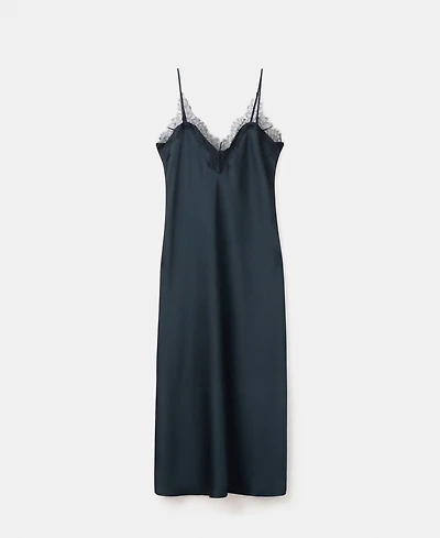 Mango Women's Satin Camisole Dress
