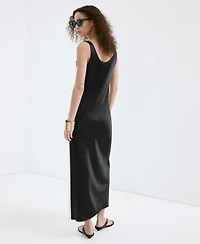 Mango Women's Bicolor Midi Dress