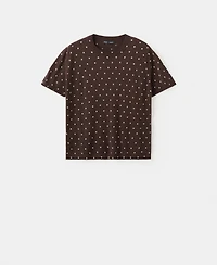 Mango Women's Polka-Dot Knitted Sweater