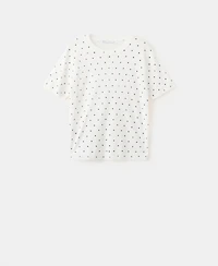 Mango Women's Polka-Dot Knitted Sweater