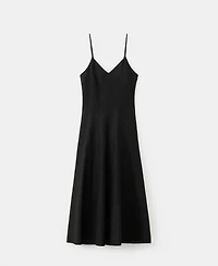 Mango Women's A-Line Linen Dress