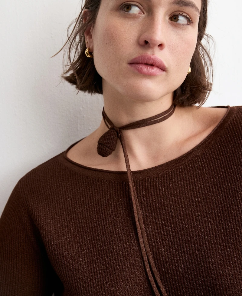 Mango Women's Fine-Knit Sweater