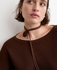 Mango Women's Fine-Knit Sweater