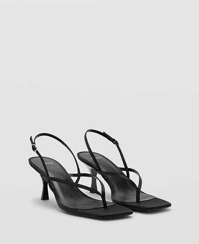 Mango Women's Strappy Heeled Sandals