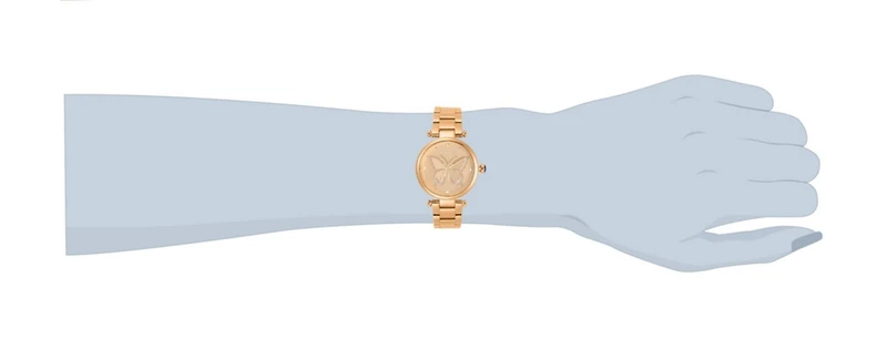 Invicta Women's 33234 Wildflower Quartz PC21AF Mother of Pearl, Metal Dial Watch