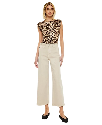 KanCan Women's Calla Ultra High Rise Crop Jeans