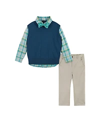 Andy & Evan Toddler Boys and 4-Piece Vest Set