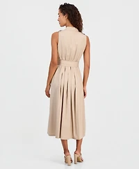 Anne Klein Women's Sleeveless Trench Dress