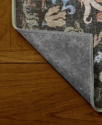 Hunter Abrabella Washable Non-Slip Printed Chenille Accent Rug