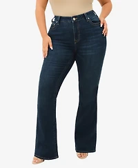 True Religion Plus Becca Mid-Rise Bootcut Jean