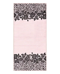 Juicy Couture Lacey Leopard Finely Soft Washable Accent Rug, 24" x 48"