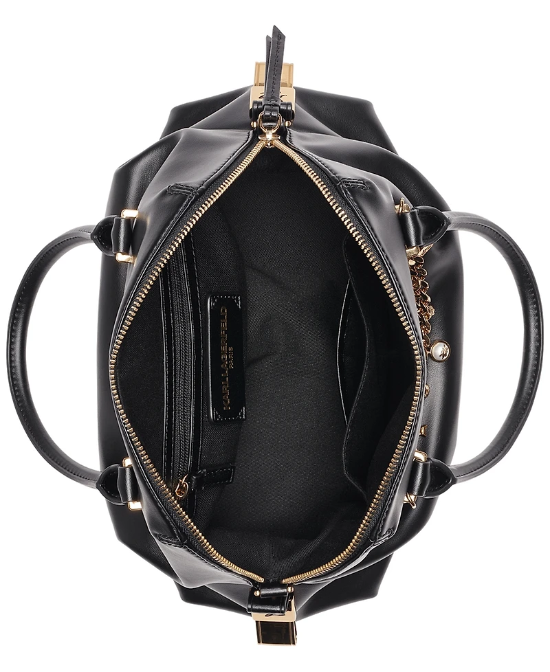 Karl Lagerfeld Paris Charlaine Medium Satchel Handbag