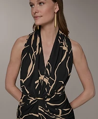 Donna Karan New York Women's V-Neck Top