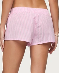Edikted Women's Amaliah Striped Shorts