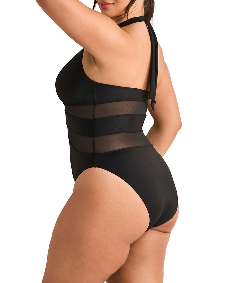 Adore Me Plus Rikki Swimwear One Piece Swimsuit