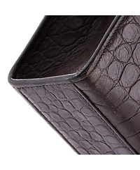 Pre-Owned Saint Laurent Large Classic Monogram Envelope Satchel Embossed Leather