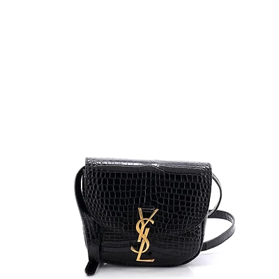 Pre-Owned Saint Laurent Small Kaia Shoulder Bag Embossed Leather