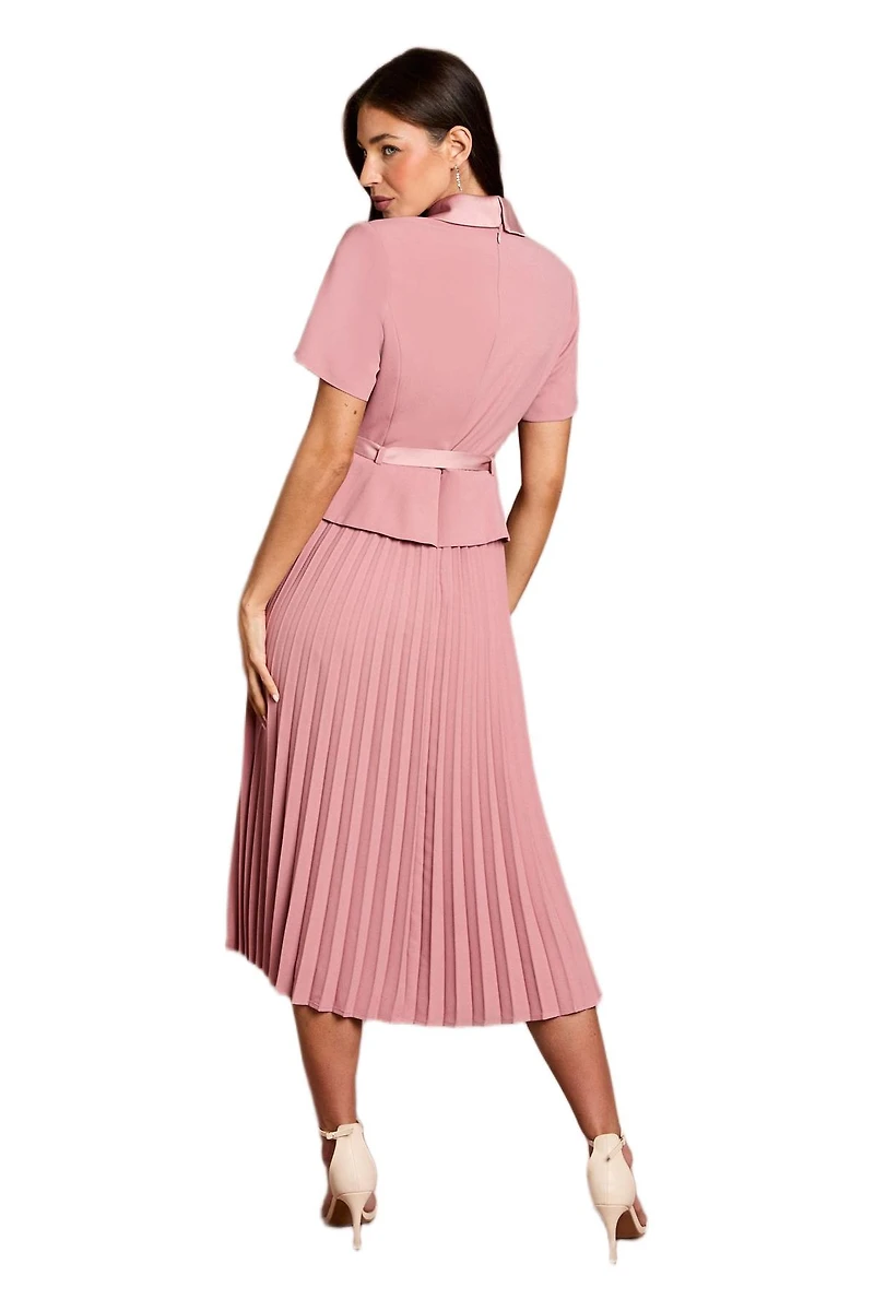 Coast Women's 2 1 Pleated Skirt Dress