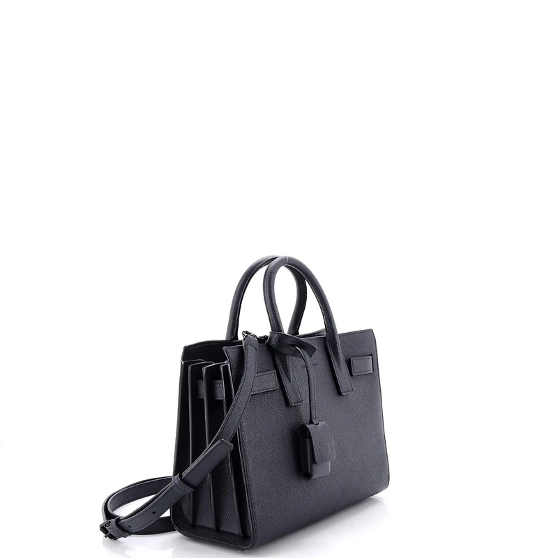 Pre-Owned Saint Laurent Nano Sac de Jour Nm Bag Leather