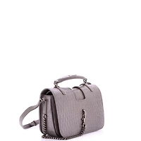 Pre-Owned Saint Laurent Medium Charlotte Messenger Bag Embossed Leather