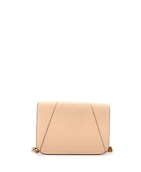Pre-Owned Versace Medium Virtus Chain Flap Shoulder Bag Leather
