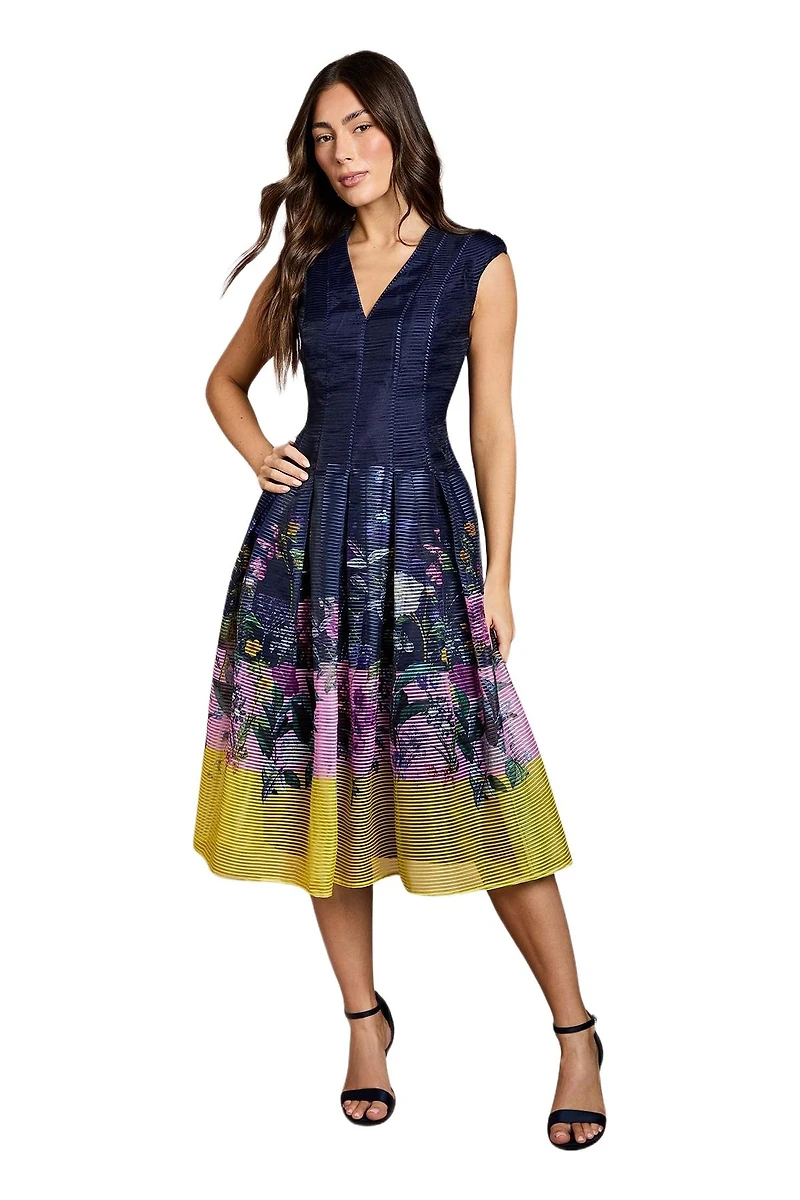 Coast Women's Burnout Drop Waist Midi Dress