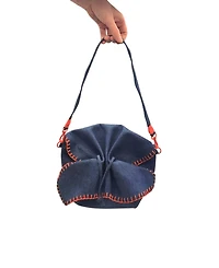Carlos Falchi Butterfly Leather Bag