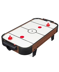 Best Choice Products 40in Air Hockey Arcade Table w/ 100V Motor, Electric Fan, 2 Strikers