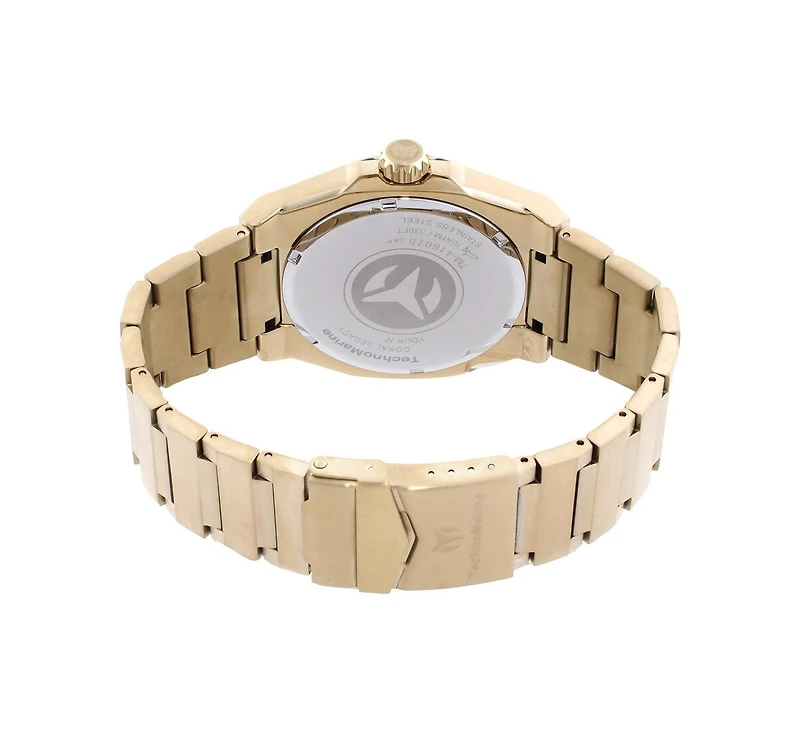 Technomarine Men's Tm-416078 Quartz 3 Hand Dial Watch