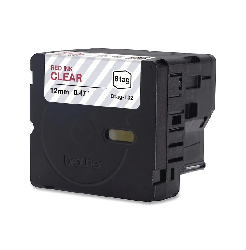 Brother P-Touch Btag132 0.47 in. x 13.1 ft. Genuine P-Touch BTAG Label Tapes