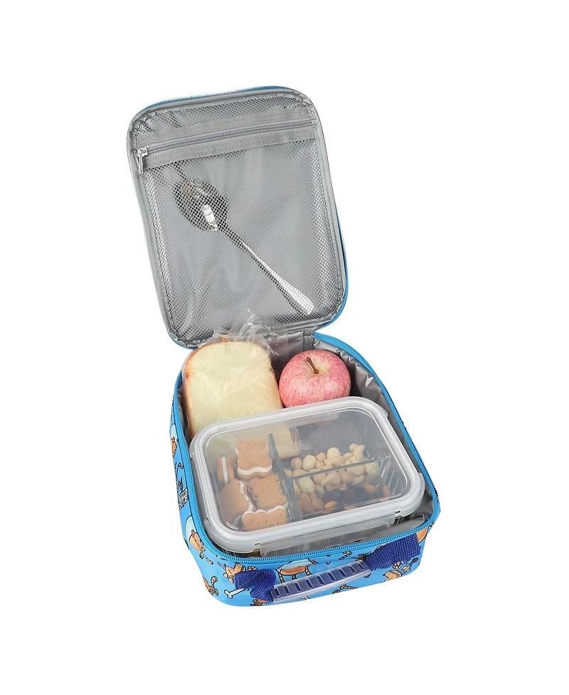 Dog Man Backpack Lunch 2-Piece