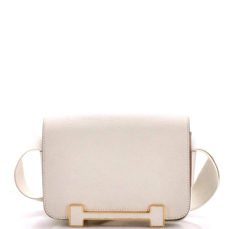 Pre-Owned HERMES Geta Bag Chevre Mysore