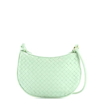 Pre-Owned Bottega Veneta Medium Gemelli Shoulder Bag Intrecciato Leather