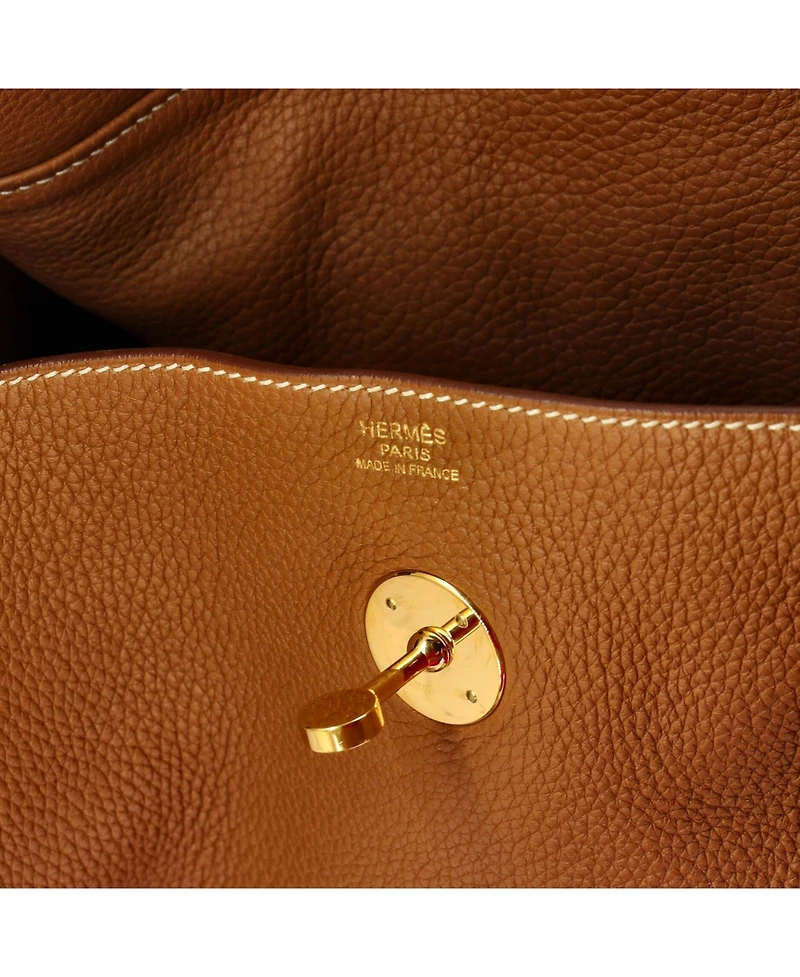 Pre-Owned HERMES 34 Lindy Bag Clemence