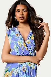 Oasis Women's Occasion Wrap Maxi Dress