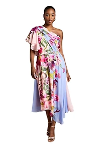 Coast Women's Floral Printed Chiffon Dress