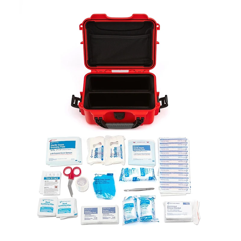 Nanuk Outdoor Series 904 Waterproof First Aid Case with Medical Accessories