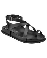 Marc Fisher Ltd Women's Bevy Strappy Flat Sandals