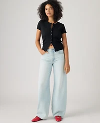 Levi's Women's Middy Balloon Mid Rise Denim Loose Jeans
