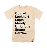 Harry Potter Men's Professors T Shirt