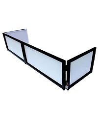 ProX Xf-ttf Table Top Dj Facade with Party Frame with Scrim