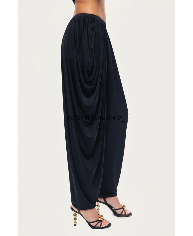 Nocturne Women's Draped Relaxed Fit Pants