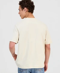 Guess Men's Small Logo Embroidery T-Shirt