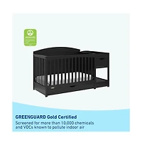 Graco Bellwood 5-in-1 Convertible Crib and Changer with Drawer