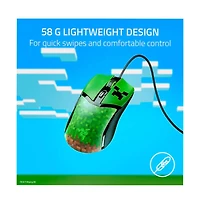 Razer Cobra Minecraft Edition Wired Gaming Mouse with Rgb Lighting and Precision Sensor
