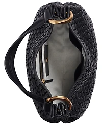 Donna Karan New York Glenwood Woven Small Shoulder Handbag