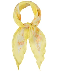 Lauren Ralph Lauren Watercolor Floral Large Diamond Scarf