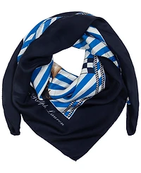 Lauren Ralph Lauren Striped Nautical Flag Square Scarf