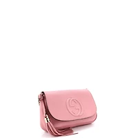 Pre-Owned Gucci Medium Soho Chain Crossbody Bag Leather