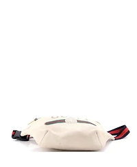 Pre-Owned Gucci Small Logo Belt Bag Printed Leather